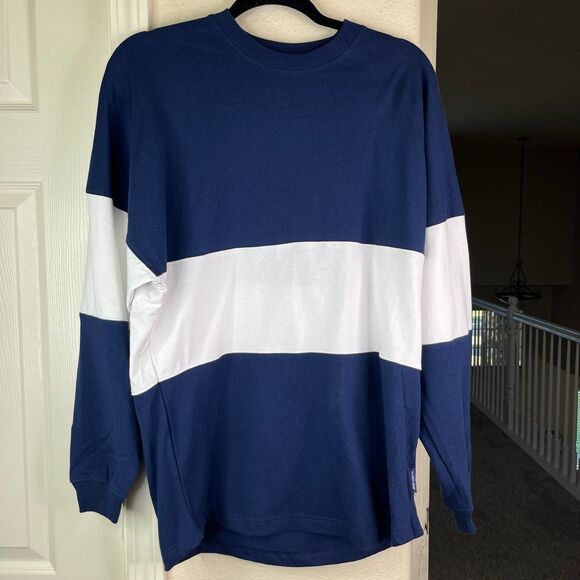 Spirit Jersey Long Sleeve Sweaters Sweatshirts Tie Dye Hooded Oversized - Picture 4 of 12